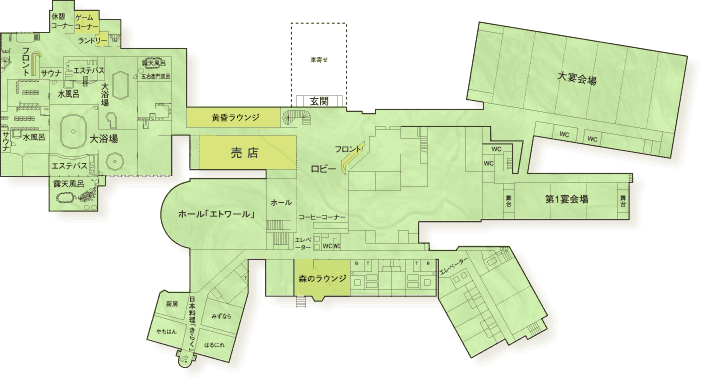 1Fフロアマップ