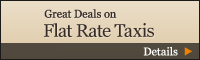 Great Deals on Flat Rate Taxis