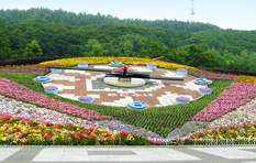 花風景 ハナックと花ロード