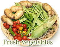 Fresh vegetables